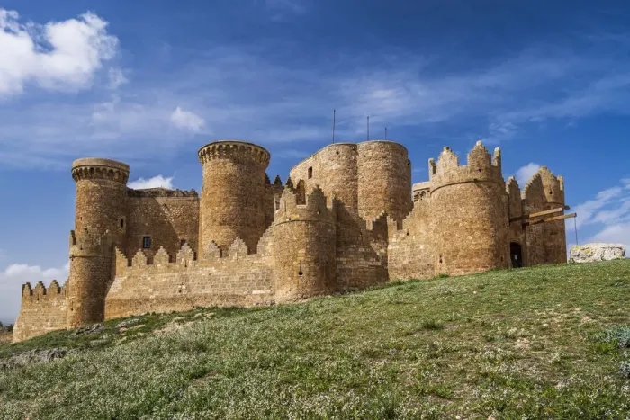 Framed Print : Belmonte Castle, Belmonte, Castilla-La Mancha, Spain Framed Print : Belmonte Castle, Belmonte, Castilla-La Mancha, Spain