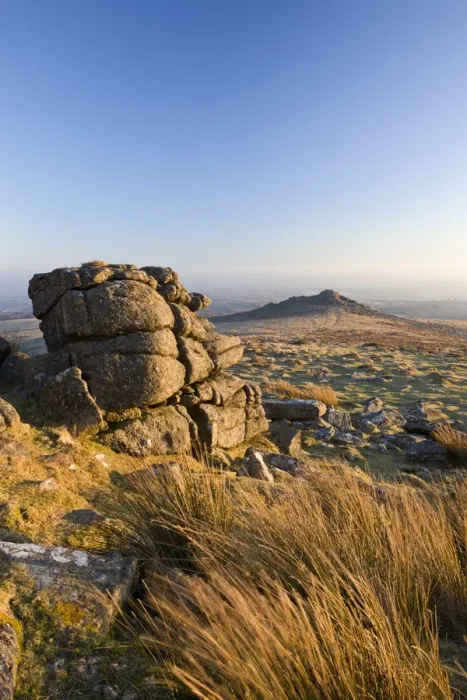 Framed Print : Belstone Tor and moorland, Dartmoor, Devon, England. Winter (March) 2010 Framed Print : Belstone Tor and moorland, Dartmoor, Devon, England. Winter (March) 2010