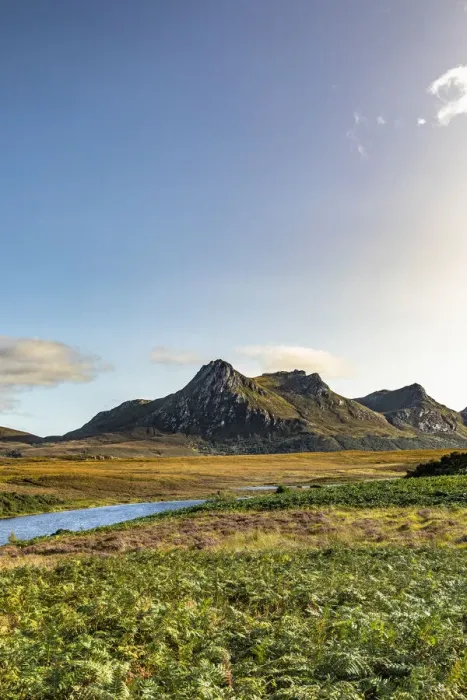 Framed Print : Ben Loyal, Sutherland, Highlands, Scotland, United Kingdom