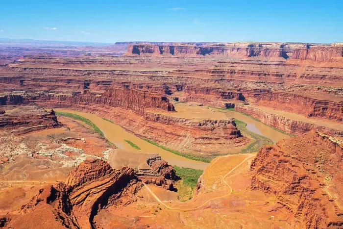 Framed Print : Bend of Colorado river at Dead Horse Point, Dead Horse Point State Park, Utah, USA