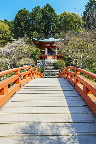 Benten-do temple located within the Daigo-ji temple area, Kyoto, Japan