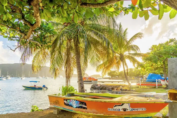 Framed Print : Bequia Island, Grenadine Islands, Saint Vincent and the Grenadines, Caribbean Framed Print : Bequia Island, Grenadine Islands, Saint Vincent and the Grenadines, Caribbean
