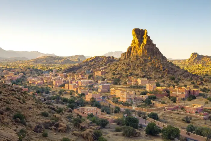 Framed Print : The Berber village of Aguerd Oudad and the rock formation Le Chapeau de Napoleon Framed Print : The Berber village of Aguerd Oudad and the rock formation Le Chapeau de Napoleon