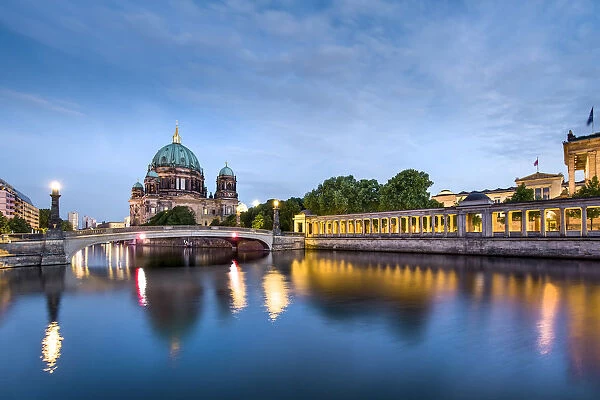 Berlin Dom and Spree River, Berlin, Germany