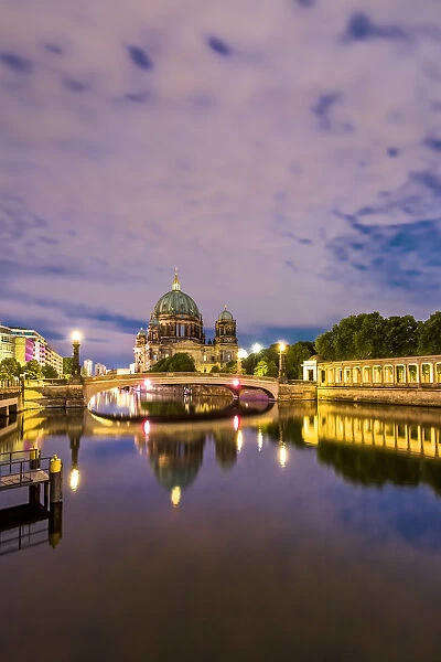 Berlin Dom and Spree River, Berlin, Germany