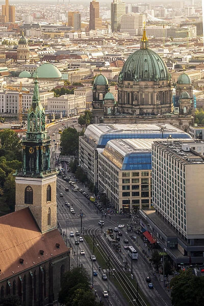 Berliner Dom and Alexanderplatz, Mitte, Berlin, Germany