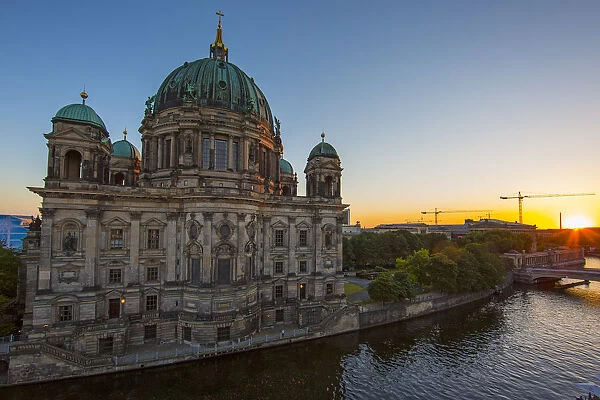 Berliner Dom (Cathedral) & Spree River, Mitte, Berlin, Germany