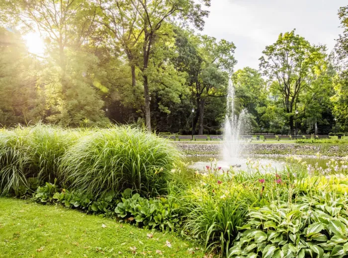 Framed Print : Bernardine Garden, Vilnius, Lithuania Framed Print : Bernardine Garden, Vilnius, Lithuania