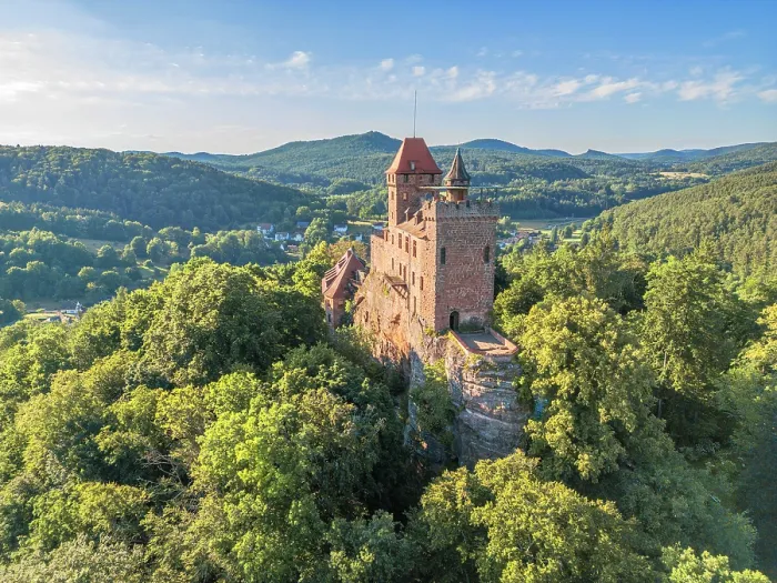 Framed Print : Berwartstein Castle in Erlenbach near Dahn, Dahner Felsenland, Wasgau, Palatinate Forest, Rhineland-Palatinate, Germany Framed Print : Berwartstein Castle in Erlenbach near Dahn, Dahner Felsenland, Wasgau, Palatinate Forest, Rhineland-Palatinate, Germany