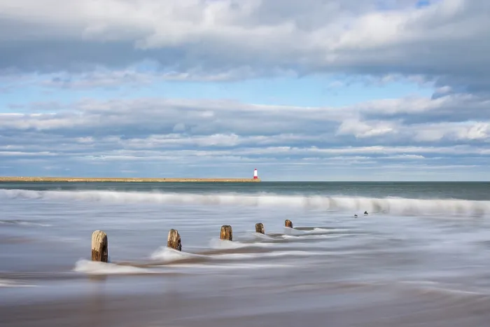 Framed Print : Berwick Pier Lighthouse from Spittal Beach, Berwick-upon-Tweed, Northumberland, England. Winter (March) 2025 Framed Print : Berwick Pier Lighthouse from Spittal Beach, Berwick-upon-Tweed, Northumberland, England. Winter (March) 2025