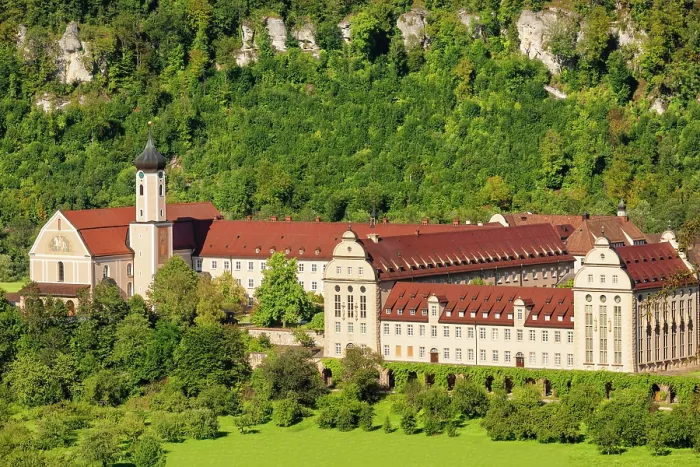 Framed Print : Beuron Monastery, Upper Danube Nature Park, Danube Valley, Swabian Jura, Baden-Wurttemberg, Germany Framed Print : Beuron Monastery, Upper Danube Nature Park, Danube Valley, Swabian Jura, Baden-Wurttemberg, Germany