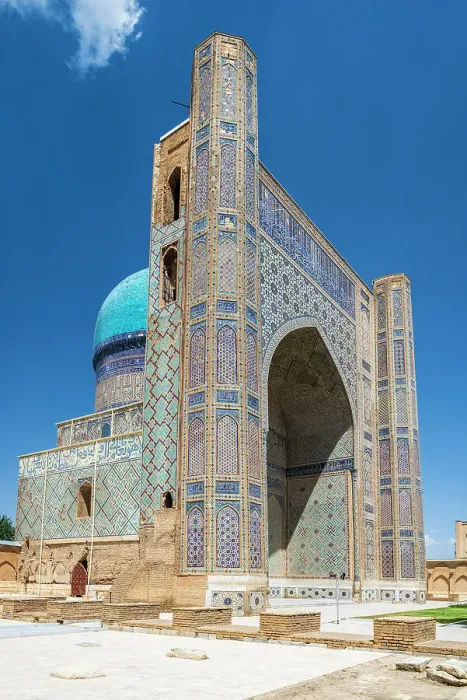 Framed Print : Bibi-Khanym Mosque, Samarkand, Uzbekistan Framed Print : Bibi-Khanym Mosque, Samarkand, Uzbekistan