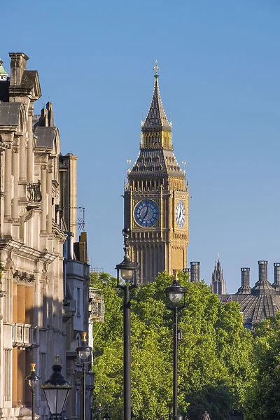 Big Ben & Houses of Parliament, London, England, UK