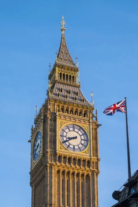 Framed Print : Big Ben & Houses of Parliament, London, England, UK