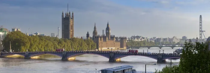 Framed Print : Big Ben, Houses of Parliament and River Thames, London, England