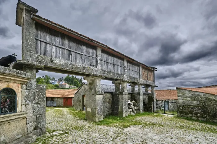 Framed Print : A big granary (espigueiro) to store the corn away from the mice Framed Print : A big granary (espigueiro) to store the corn away from the mice