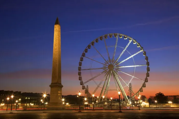 Framed Print : Big Wheel and Obelisk, Place De La Concorde, Paris, France, Western Europe Framed Print : Big Wheel and Obelisk, Place De La Concorde, Paris, France, Western Europe