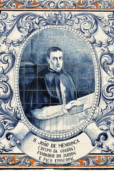 The Bishop Joao de Mendonca, founder of the gardens of the Paco Episcopal of Castelo