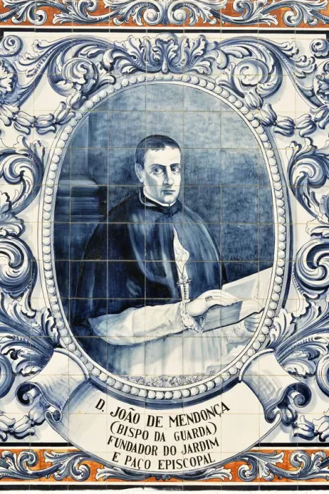 Framed Print : The Bishop Joao de Mendonca, founder of the gardens of the Paco Episcopal of Castelo Framed Print : The Bishop Joao de Mendonca, founder of the gardens of the Paco Episcopal of Castelo