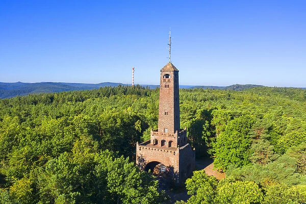 Bismarck tower at Kallstadt near Bad Durkheim, Palatinate wine road, Rhineland-Palatinate, Germany