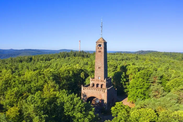 Framed Print : Bismarck tower at Kallstadt near Bad Durkheim, Palatinate wine road, Rhineland-Palatinate, Germany Framed Print : Bismarck tower at Kallstadt near Bad Durkheim, Palatinate wine road, Rhineland-Palatinate, Germany