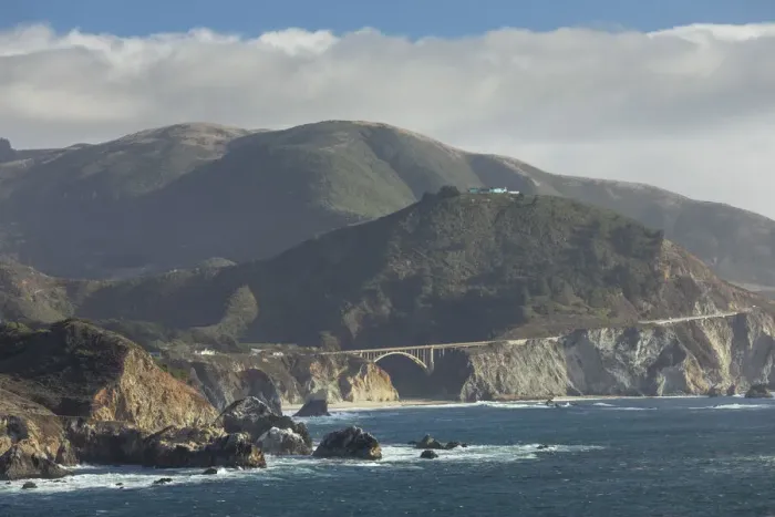 Framed Print : Bixby Creek Bridge, Monterey, Big Sur, California, USA Framed Print : Bixby Creek Bridge, Monterey, Big Sur, California, USA