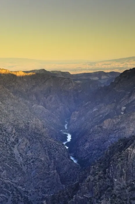 Framed Print : Black Canyon of The Gunnison National Park