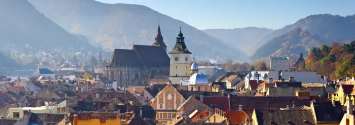 Framed Print : The Black Church & Clock Tower, Piata Sfatului, Brasov, Transylvania, Romania Framed Print : The Black Church & Clock Tower, Piata Sfatului, Brasov, Transylvania, Romania