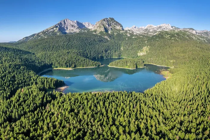 Framed Print : Black Lake, Zabljak, Durmitor National Park, Montenegro Framed Print : Black Lake, Zabljak, Durmitor National Park, Montenegro