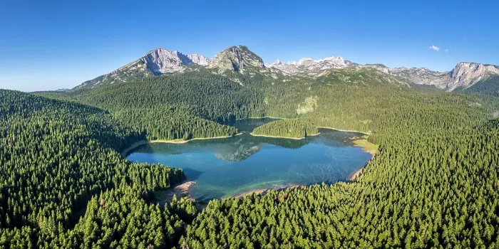 Framed Print : Black Lake, Zabljak, Durmitor National Park, Montenegro Framed Print : Black Lake, Zabljak, Durmitor National Park, Montenegro