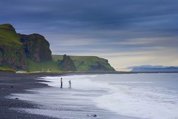 Black Sand Beach, Vik, Cape Dyrholaey, South Coast, Iceland