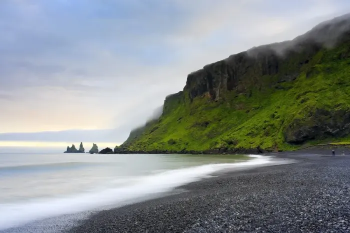 Framed Print : Black Sand Beach, Vik, Cape Dyrholaey, South Coast, Iceland Framed Print : Black Sand Beach, Vik, Cape Dyrholaey, South Coast, Iceland