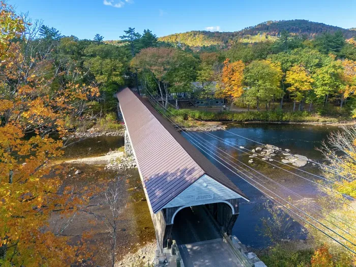 Framed Print : Blair Covered Bridge over the Pemigewasset River, Campton, New Hampshire, New England, USA Framed Print : Blair Covered Bridge over the Pemigewasset River, Campton, New Hampshire, New England, USA