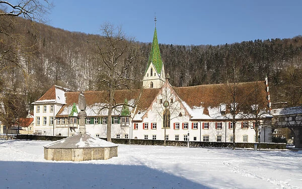 Blaubeuren Monastery, Swabian Jura, Baden-Wurttemberg, Germany