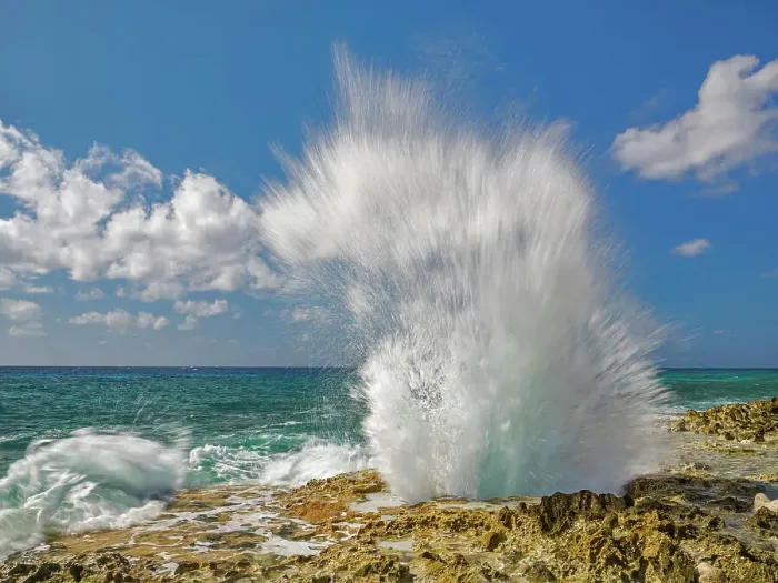 Framed Print : Blowholes, Grand Cayman, Cayman Islands, British West Indies Framed Print : Blowholes, Grand Cayman, Cayman Islands, British West Indies
