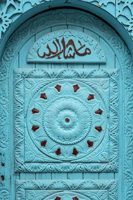 Framed Print : Blue door, Al-Balad (historic old town), UNESCO World Heritage Site, Jeddah, Makkah Province, Saudi Arabia Framed Print : Blue door, Al-Balad (historic old town), UNESCO World Heritage Site, Jeddah, Makkah Province, Saudi Arabia