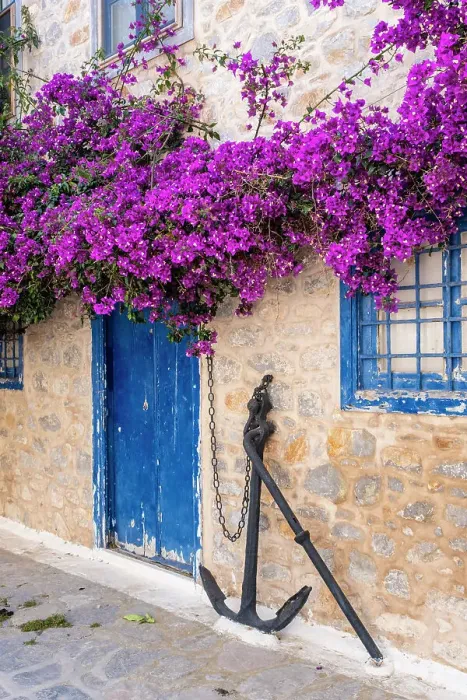 Framed Print : Blue door, Hydra Town, Hydra (Ydra), Saronic Islands, Greece Framed Print : Blue door, Hydra Town, Hydra (Ydra), Saronic Islands, Greece