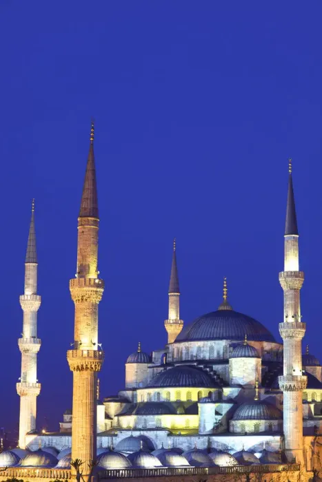 Framed Print : Blue Mosque at Dusk, Istanbul, Turkey Framed Print : Blue Mosque at Dusk, Istanbul, Turkey