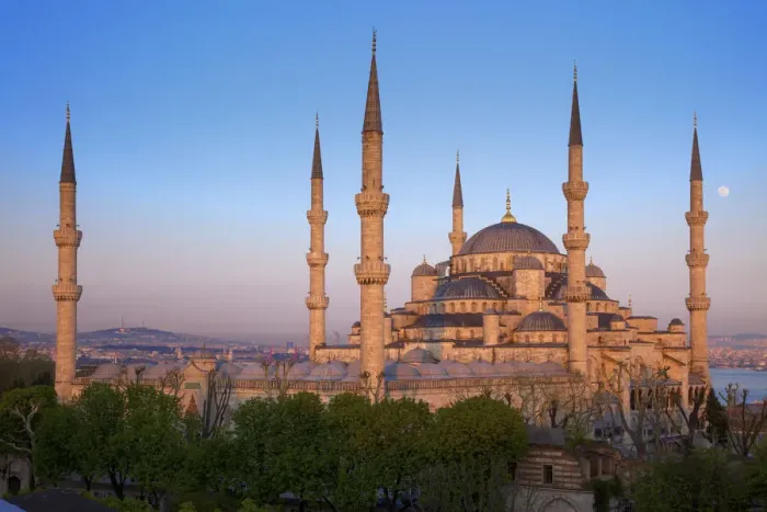 Framed Print : Blue Mosque at Dusk, Istanbul, Turkey Framed Print : Blue Mosque at Dusk, Istanbul, Turkey