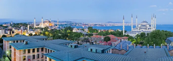 Framed Print : The Blue Mosque (Sultan Ahmet Mosque) and city skyline Istanbul, Marmara province Framed Print : The Blue Mosque (Sultan Ahmet Mosque) and city skyline Istanbul, Marmara province