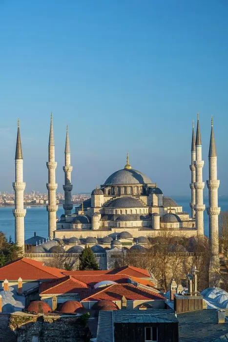 Framed Print : Blue Mosque at sunset, Istanbul, Turkey Framed Print : Blue Mosque at sunset, Istanbul, Turkey