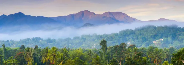 Framed Print : Blue Mountains, Portland Parish, Jamaica, Caribbean
