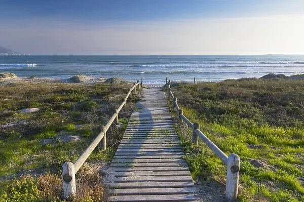 Boardwalk on Bloubergstrand, Cape Town, Western Cape, South Africa