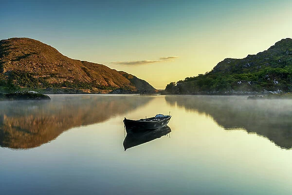 Boat on Upper Lake, Killarney, Co. Kerry, Ireland
