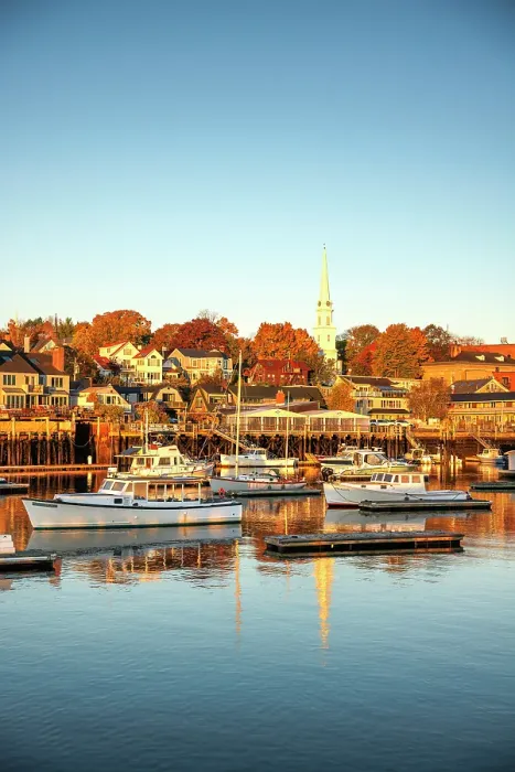 Framed Print : Boats at Camden Harbour, Camden, Maine, USA Framed Print : Boats at Camden Harbour, Camden, Maine, USA