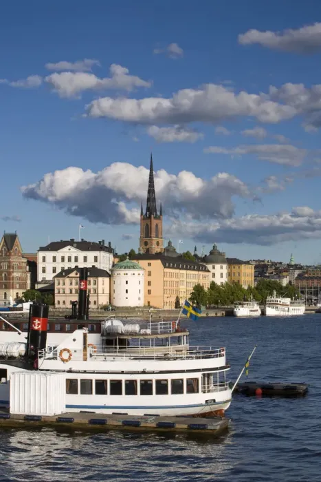 Framed Print : Boats in Harbour, Gamla Stan, Stockholm, Sweden Framed Print : Boats in Harbour, Gamla Stan, Stockholm, Sweden