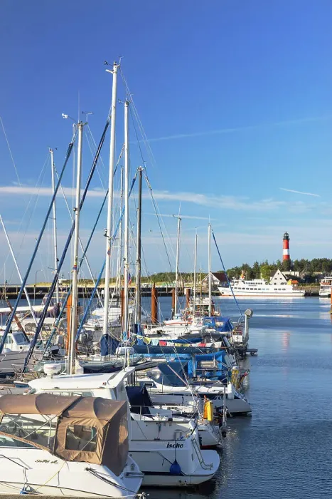 Framed Print : Boats in Hornum harbour and Hornum lighthouse, Sylt, Schleswig Holstein, Germany Framed Print : Boats in Hornum harbour and Hornum lighthouse, Sylt, Schleswig Holstein, Germany