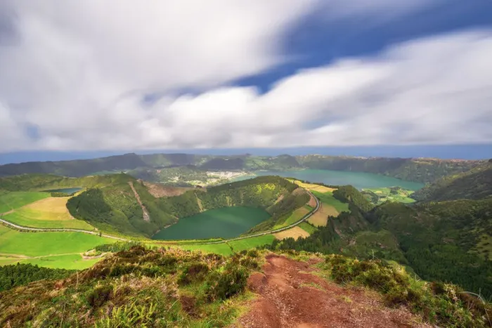 Framed Print : Boca do Inferno viewpoint, Sete Cidades, Ponta Delgada, Azores, Portugal, Western Europe Framed Print : Boca do Inferno viewpoint, Sete Cidades, Ponta Delgada, Azores, Portugal, Western Europe