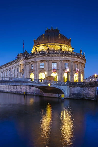 Bode Museum and Spree River, Berlin, Germany