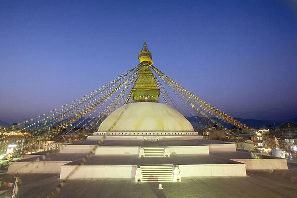 Bodnath (Boudhanath) Stupa, Kathmandu, Nepal